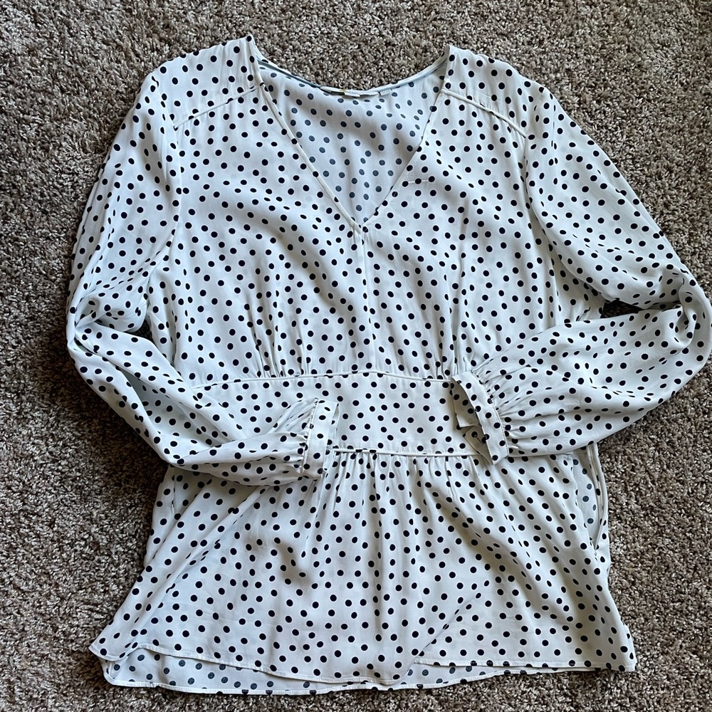 Polka Dot Blouse
